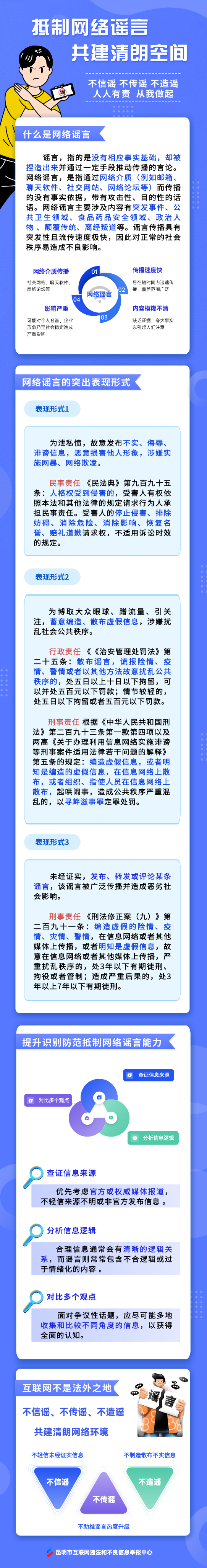 抵制网络谣言