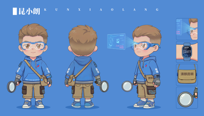 昆小朗IP形象设计4 昆小朗IP形象设计4